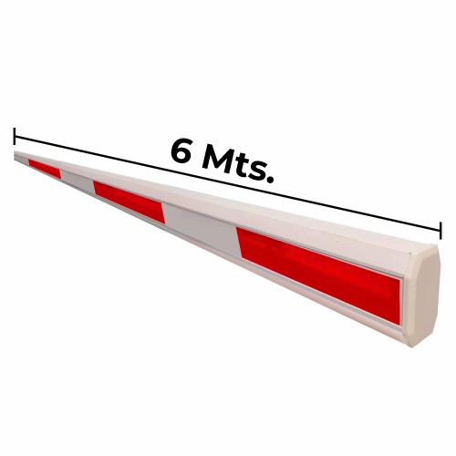          Brazo Telescópico de 3.5mts a 6mts para barrera CMP ZKTeco (Arm CMP 6mts)